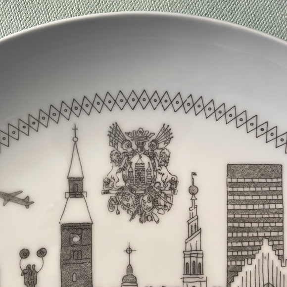 Vintage Bing & Grondahl Copenhagen Denmark Ceramic Plate - Picture 3 of 13